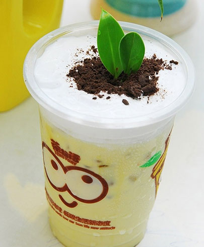 茶颜悦色盆栽系列饮品