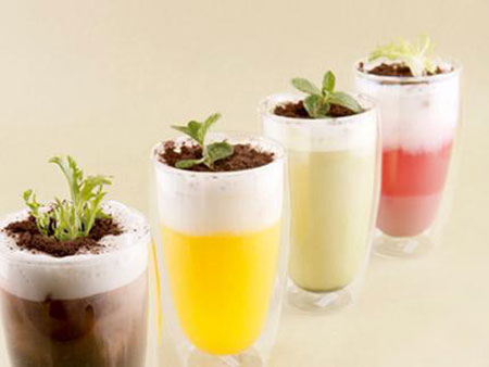 茶颜悦色盆栽系列奶茶